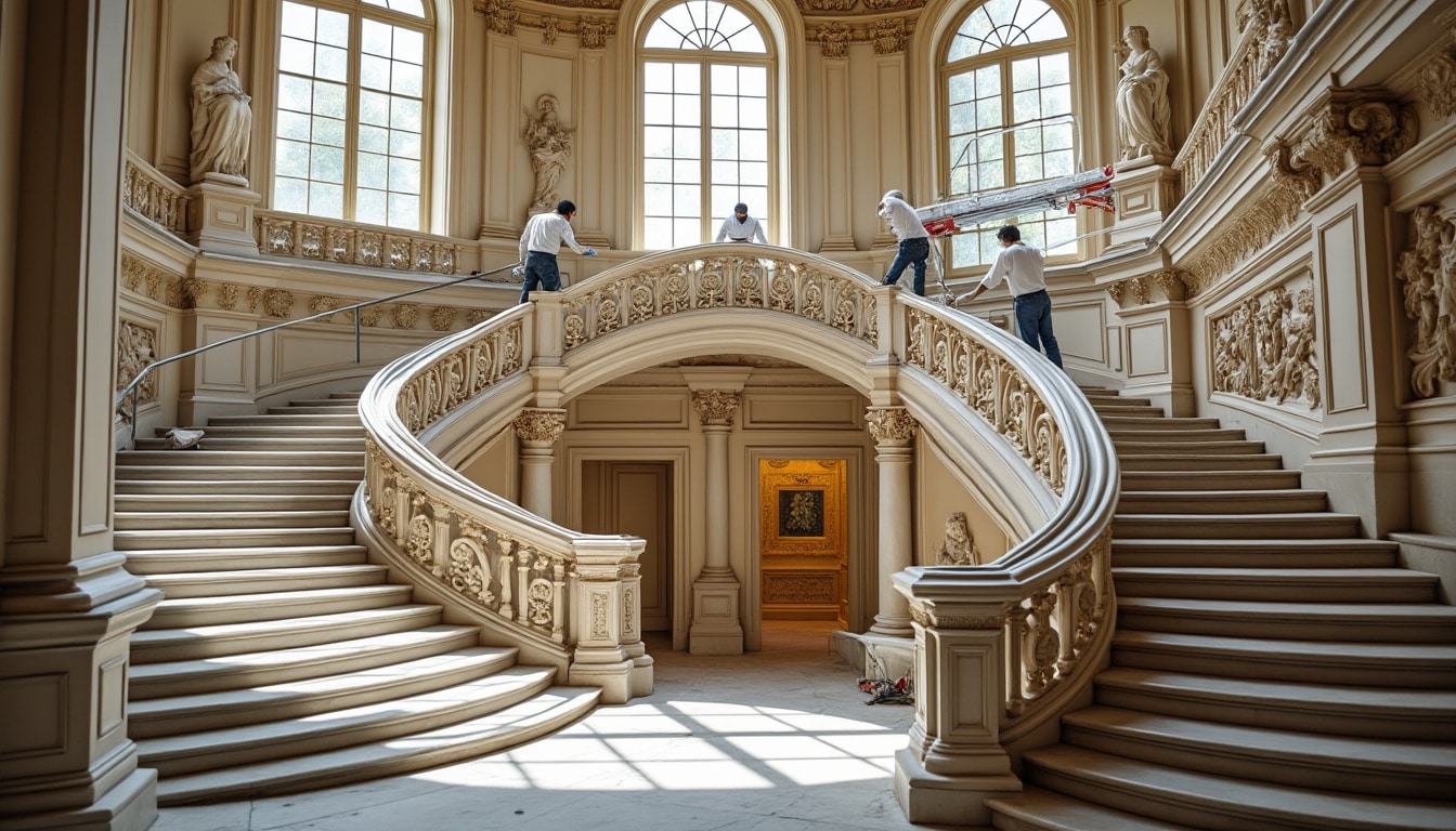 découvrez la restauration du grand escalier d'honneur, joyau architectural du musée fesch, alliant histoire et patrimoine au cœur de l'art.