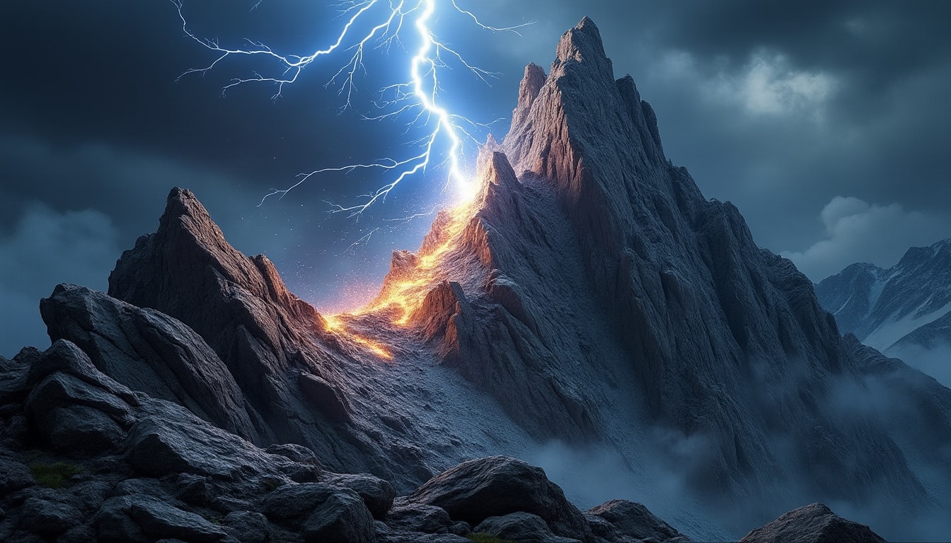 découvrez comment la foudre influence la dégradation des arêtes rocheuses du monte cinto, en analysant les effets naturels sur cette formation géologique emblématique.