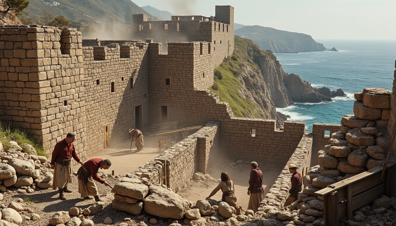 découvrez l'histoire de la reconstruction des remparts détruits lors des sièges de la citadelle de calvi, un témoignage remarquable de résilience et d'architecture militaire.