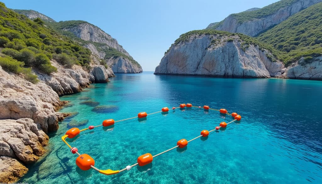 découvrez comment la délimitation d'une zone tampon maritime contribue à la protection de la réserve de scandola, un espace naturel unique en méditerranée.