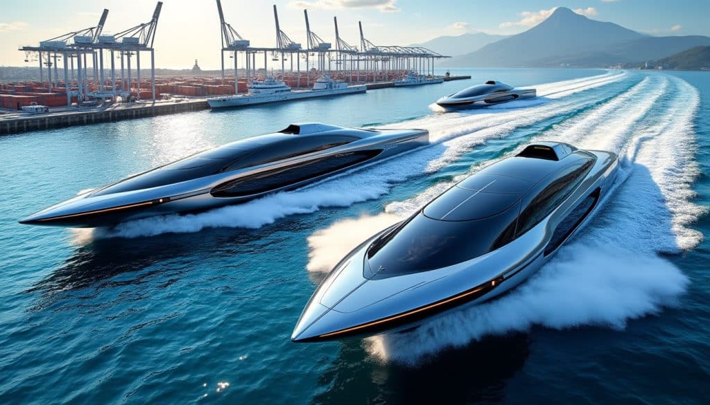 découvrez comment la flotte de navires à grande vitesse révolutionne et modernise les compagnies de ferries pour des traversées plus rapides et confortables.