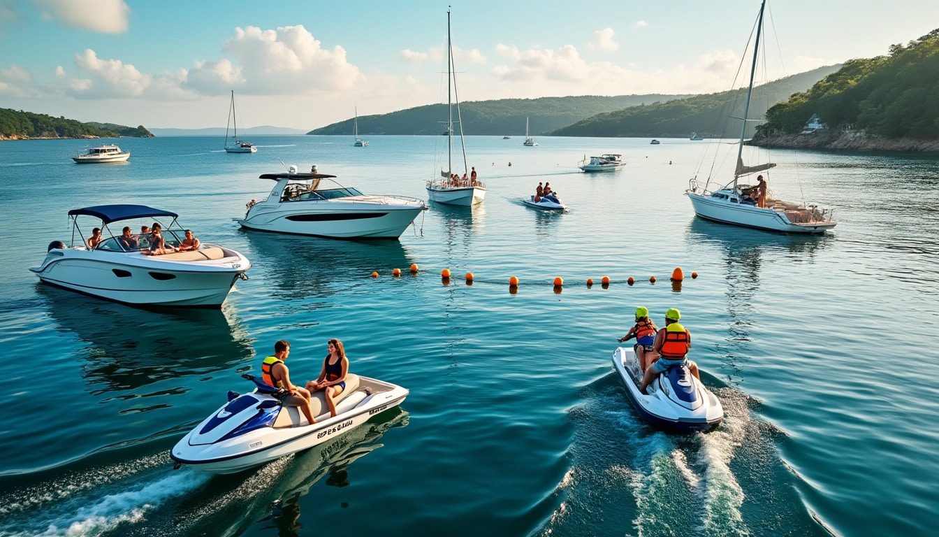 découvrez des solutions efficaces pour gérer la cohabitation entre plaisanciers et amateurs de jet-ski, assurant sécurité et respect sur les plans d'eau.
