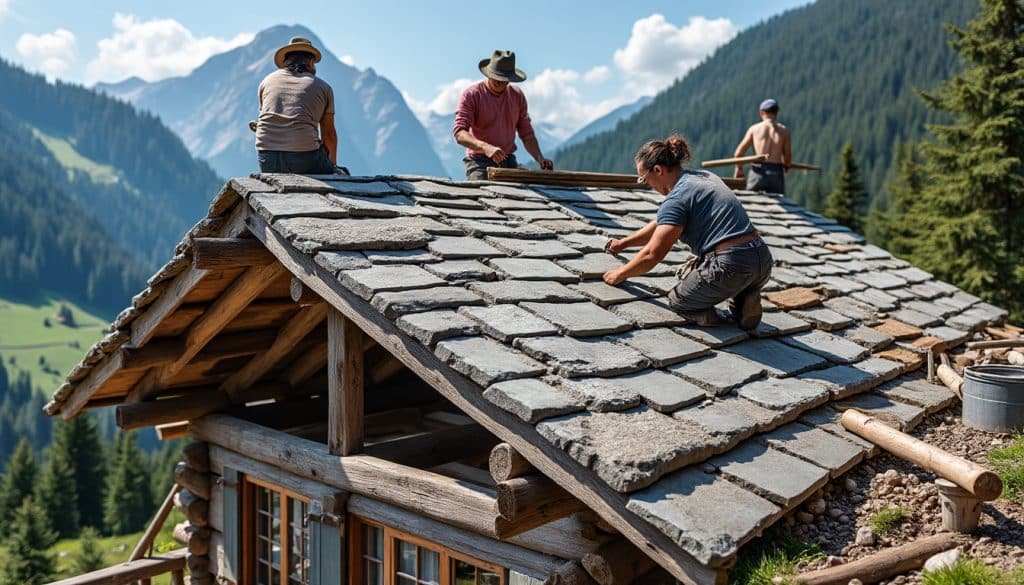 découvrez pourquoi la réfection des toitures en lauzes traditionnelles est obligatoire pour les gîtes d'étape, garantissant authenticité et durabilité.