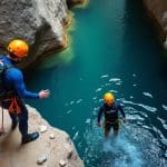 découvrez comment l’encadrement professionnel en canyoning aide à sécuriser les sauts grâce à l’évaluation des obstacles et aux consignes adaptées.