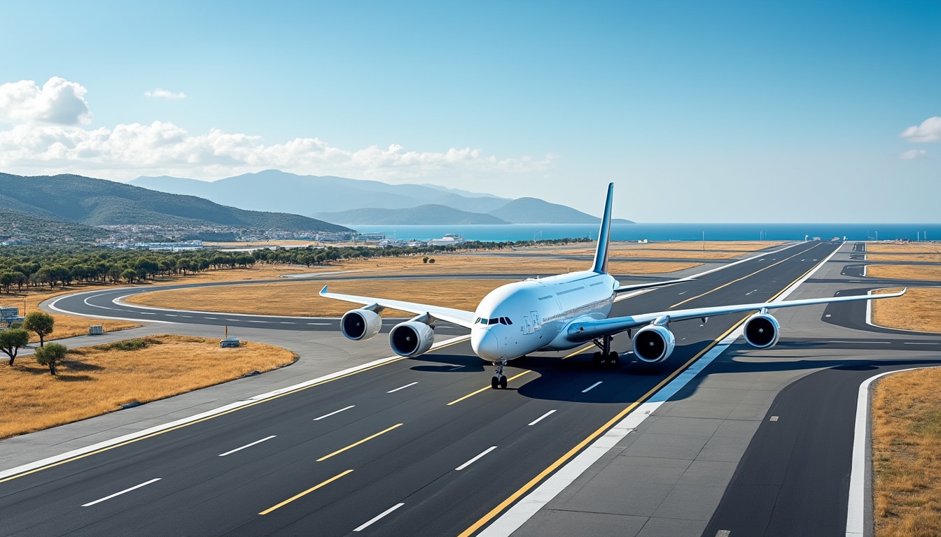 découvrez comment l'aménagement de pistes allongées aux aéroports de corse permet d'accueillir efficacement les gros porteurs, améliorant ainsi la capacité et la sécurité des infrastructures aéronautiques régionales.