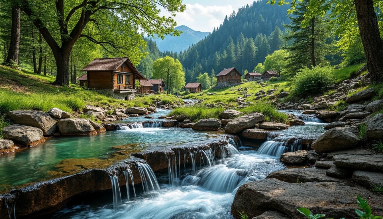 découvrez comment le captage de l'eau de source assure l'approvisionnement en eau potable des hameaux voisins de la forêt de vizzavona, alliant nature et technologie.