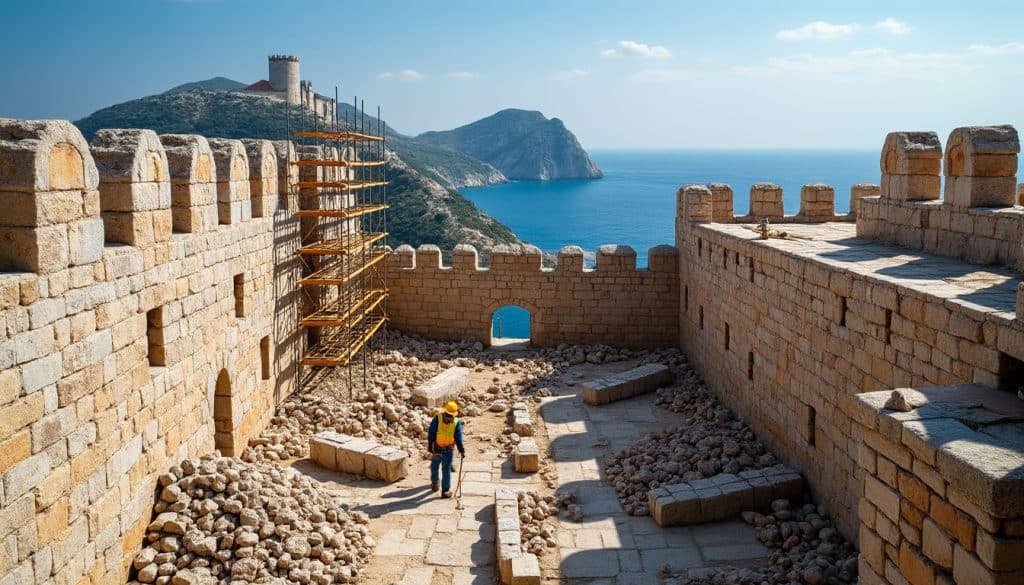 découvrez comment le financement des travaux de consolidation des remparts de la citadelle de calvi contribue à préserver ce monument historique emblématique.