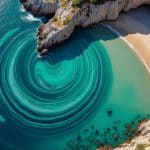 analyse détaillée de la dynamique sédimentaire qui façonne la baie du golfe de porto, explorant les processus naturels influençant la formation et l'évolution des paysages côtiers.