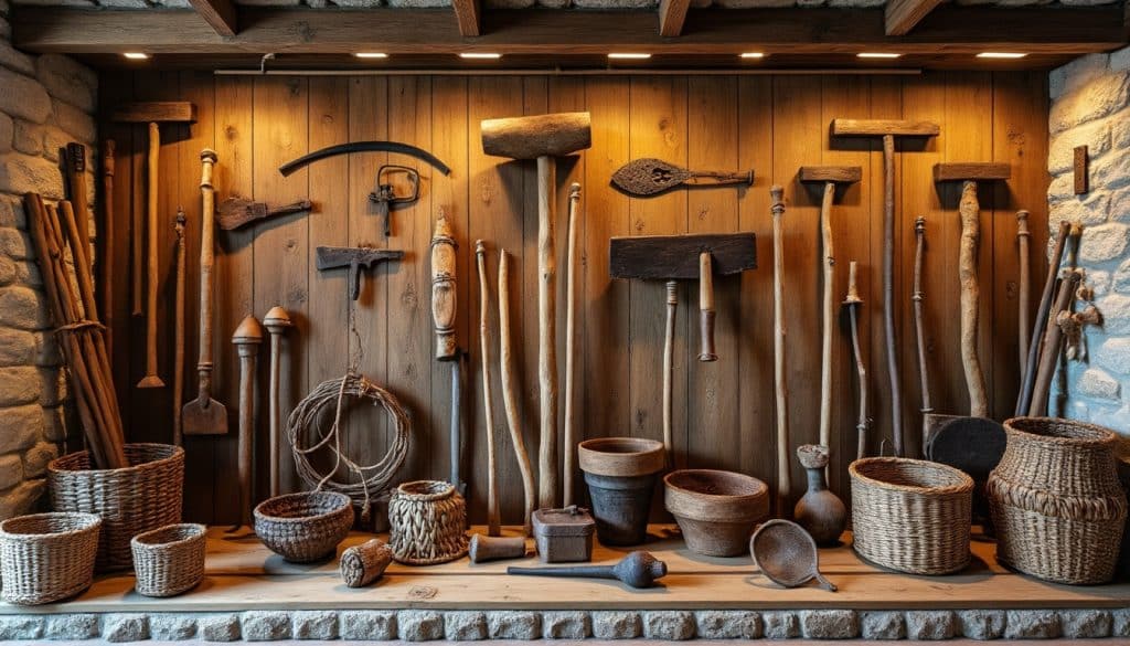 découvrez l'exposition des outils agraires au musée de la corse, une immersion dans le dur labeur paysan et la richesse du patrimoine agricole corse.