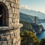 découvrez comment les tours génoises servaient de postes de surveillance pour repérer les départs de feu et prévenir les incendies.