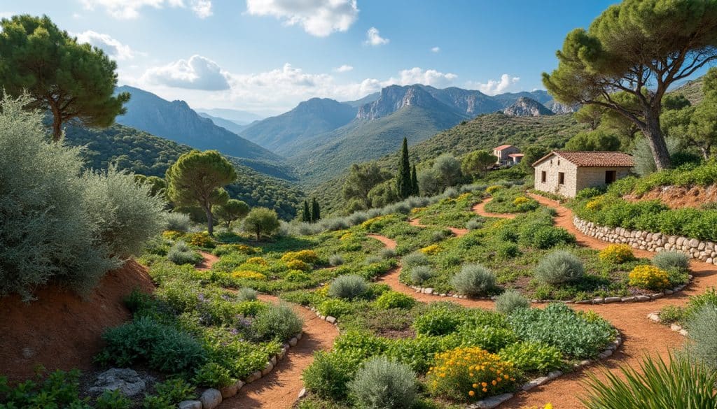 en corse-du-sud, la permaculture transforme les petites parcelles en espaces productifs et durables, adaptés au climat et aux ressources locales.